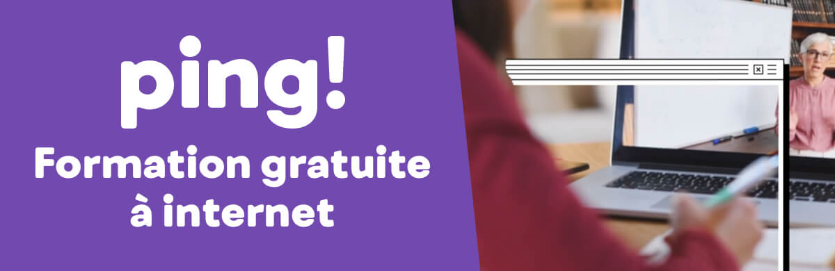 ping, formation gratuite à internet