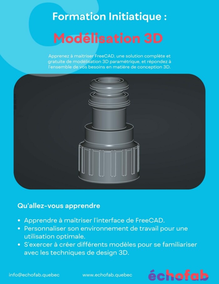 Formation modélisation 3D 101 (2 heures et 15 minutes)